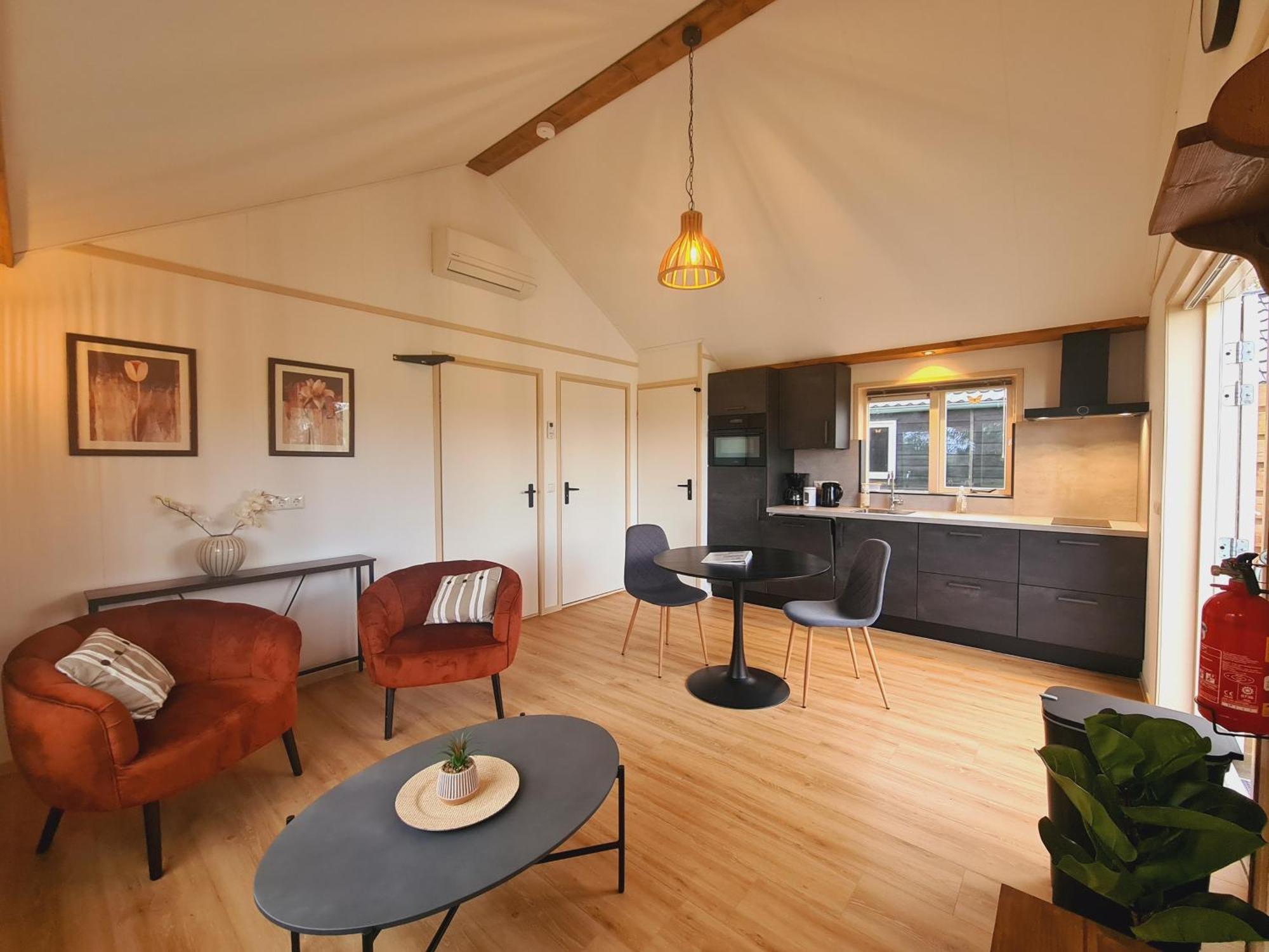 2-Persoons Luxe Vakantiewoning De Veenhoop Exterior foto